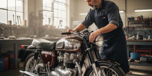 Empresa especializada na importação de motos antigas e clássicas