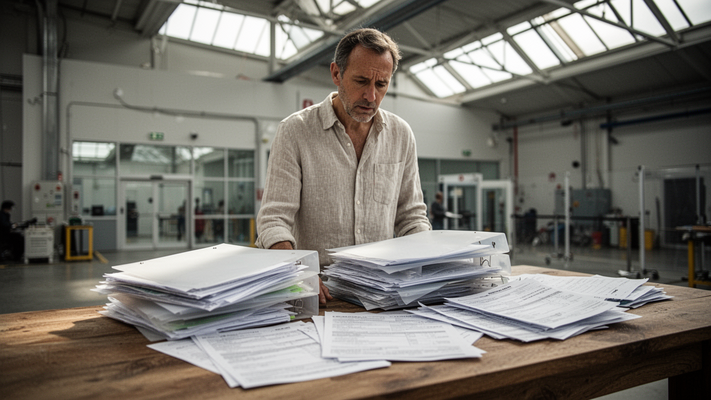 Erros comuns na preparação dos documentos